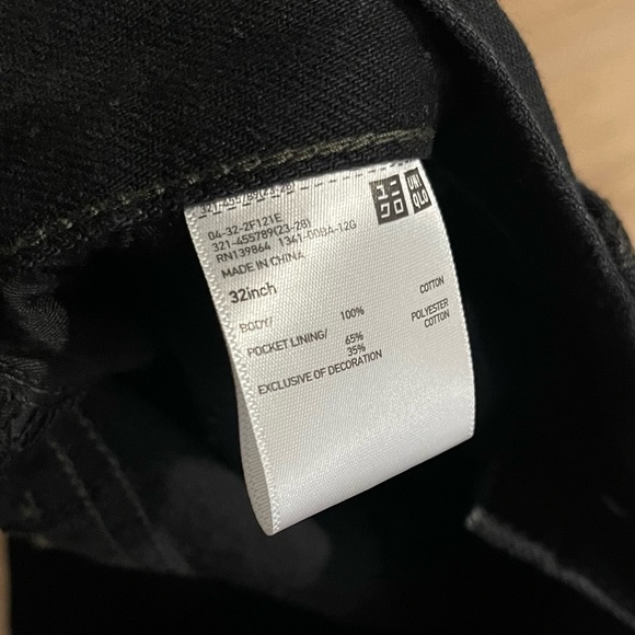 Uniqlo JW Anderson Shoe Cut Jeans size 32 - Picture 5 of 7